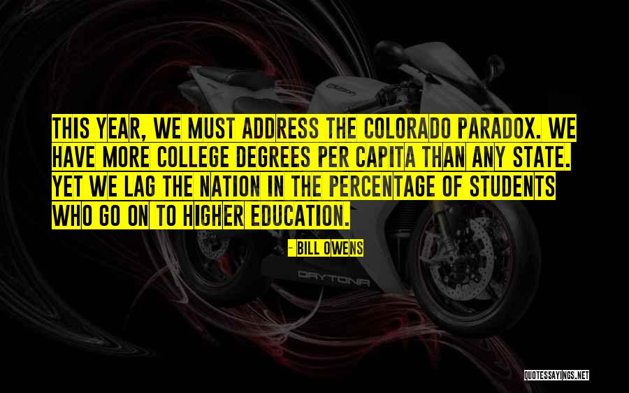 College Degrees Quotes By Bill Owens College Degrees Quotes By Bill Owens