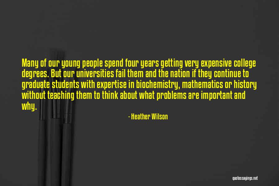 College Degrees Quotes By Heather Wilson College Degrees Quotes By Heather Wilson