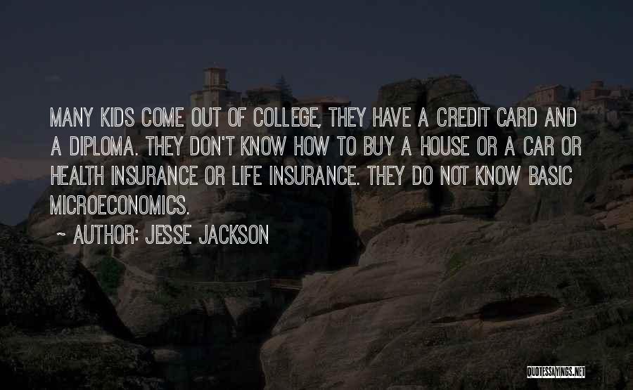 College Diploma Quotes By Jesse Jackson