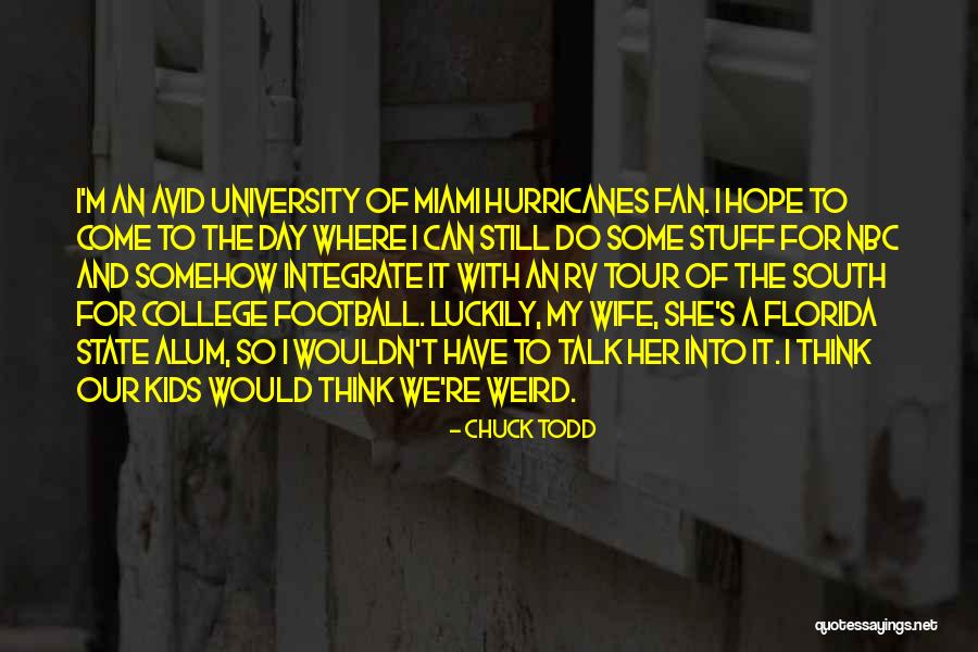 College Football In The South Quotes By Chuck Todd College Football In The South Quotes By Chuck Todd