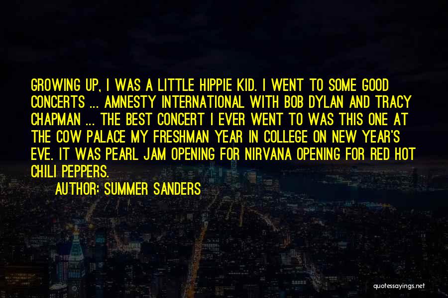 College Freshman Quotes By Summer Sanders