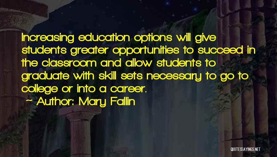 College Graduate Quotes By Mary Fallin