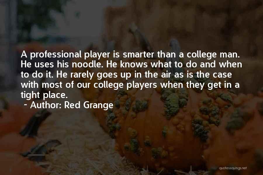 College Is A Place Where Quotes By Red Grange