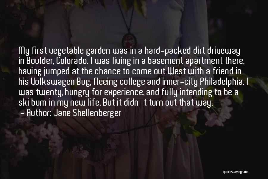 College Life Experience Quotes By Jane Shellenberger