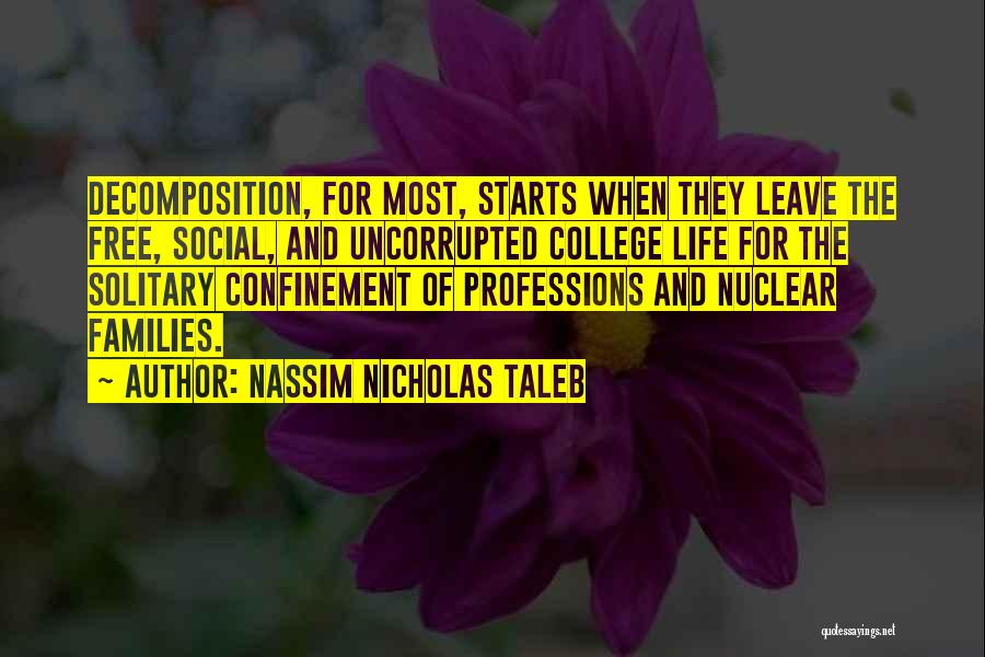 College Life Quotes By Nassim Nicholas Taleb