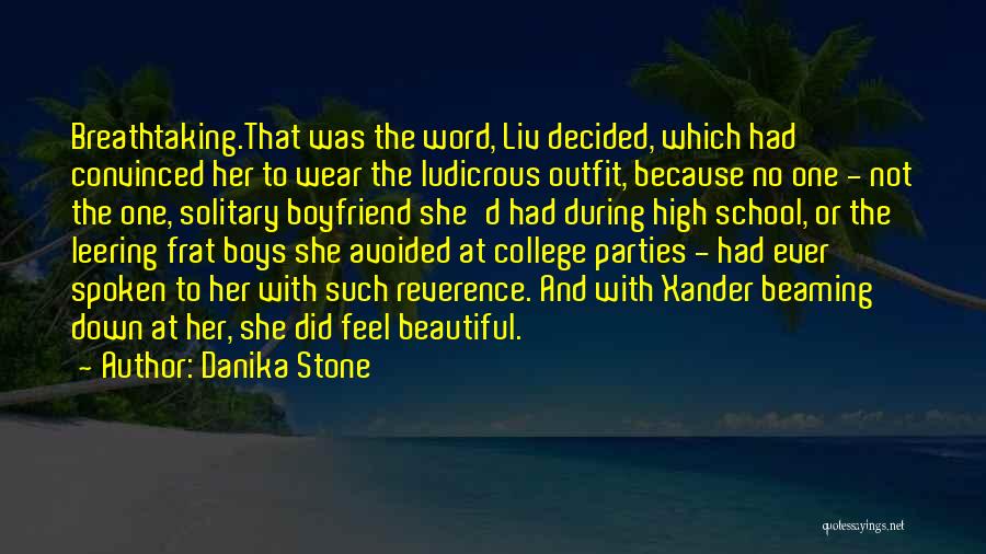 College Parties Quotes By Danika Stone