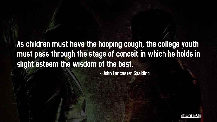 College Pass Out Quotes By John Lancaster Spalding College Pass Out Quotes By John Lancaster Spalding