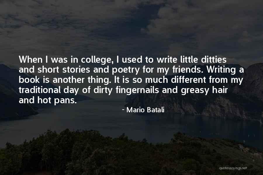 College Quotes By Mario Batali