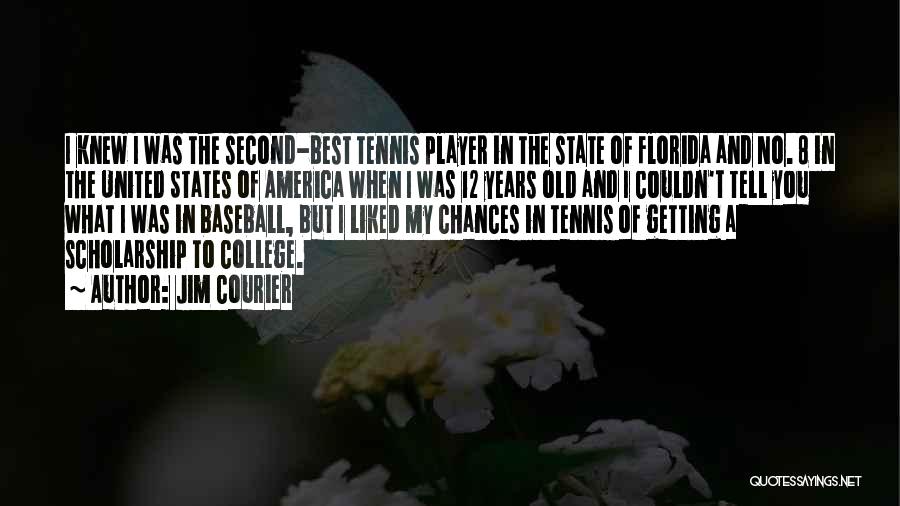 College Scholarship Quotes By Jim Courier