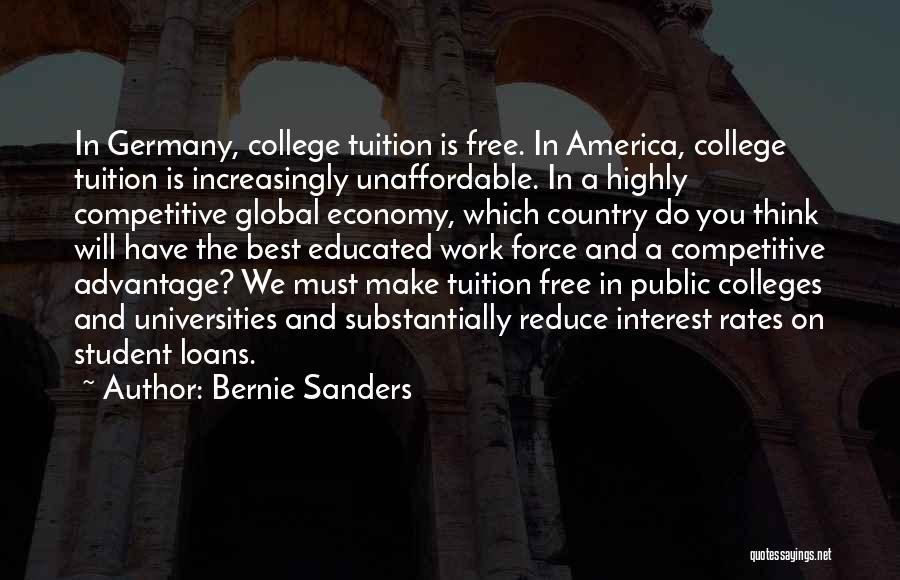 Colleges And Universities Quotes By Bernie Sanders