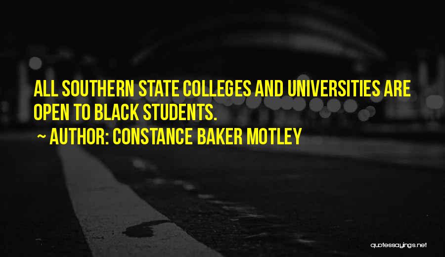 Colleges And Universities Quotes By Constance Baker Motley