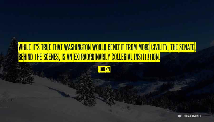 Collegial Quotes By Jon Kyl Collegial Quotes By Jon Kyl
