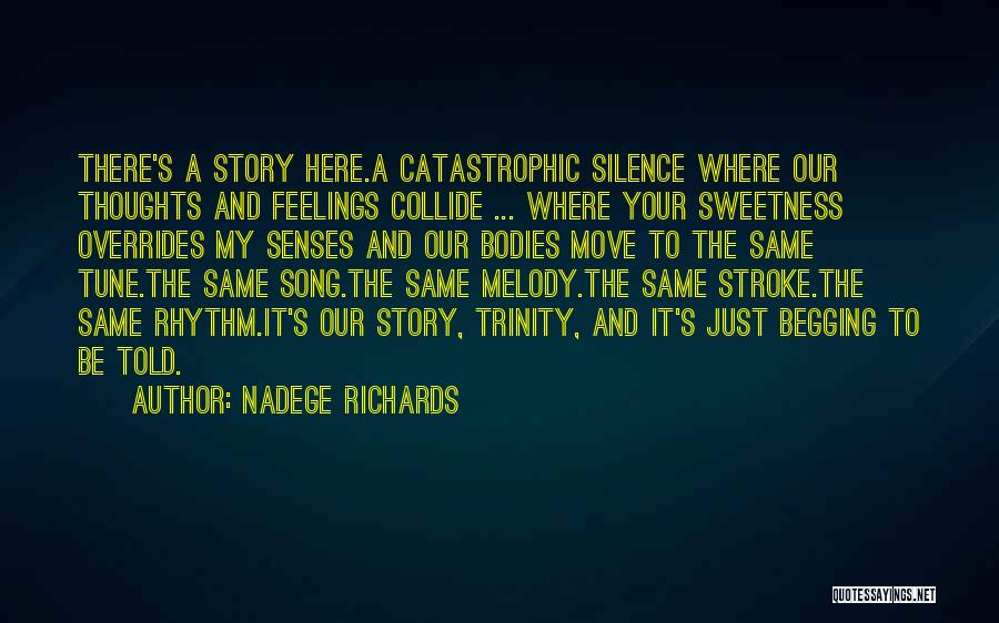 Collide Love Quotes By Nadege Richards