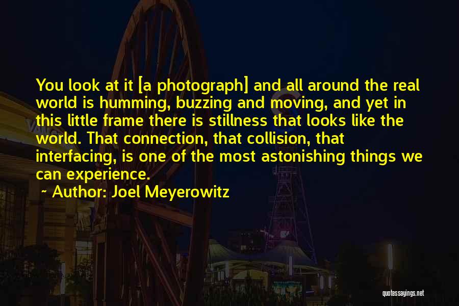 Collision Quotes By Joel Meyerowitz