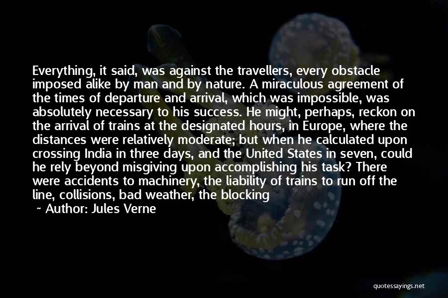 Collisions Quotes By Jules Verne