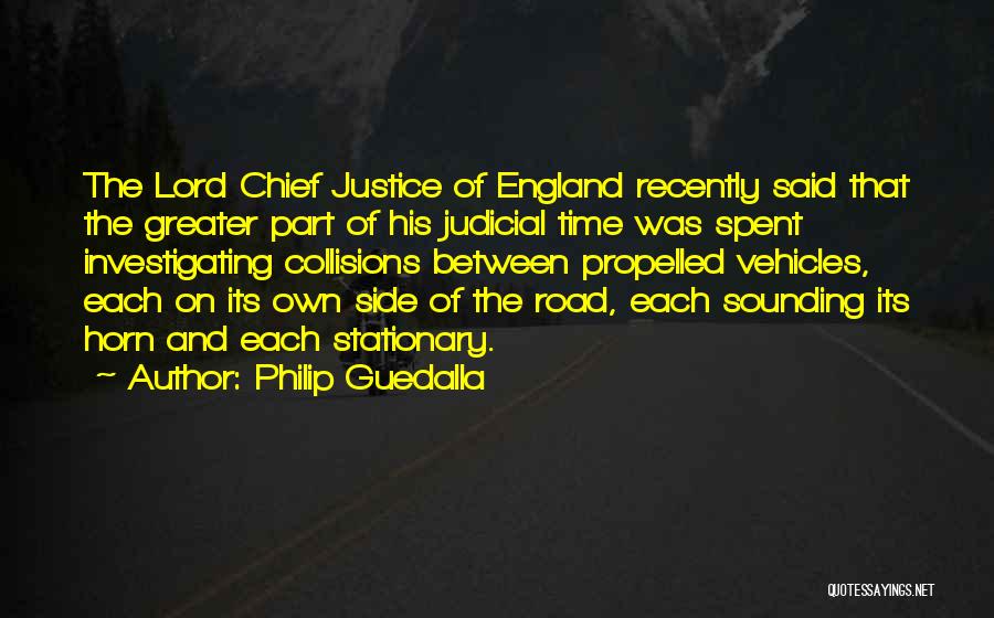 Collisions Quotes By Philip Guedalla