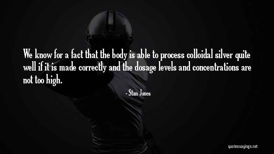 Colloidal Quotes By Stan Jones Colloidal Quotes By Stan Jones