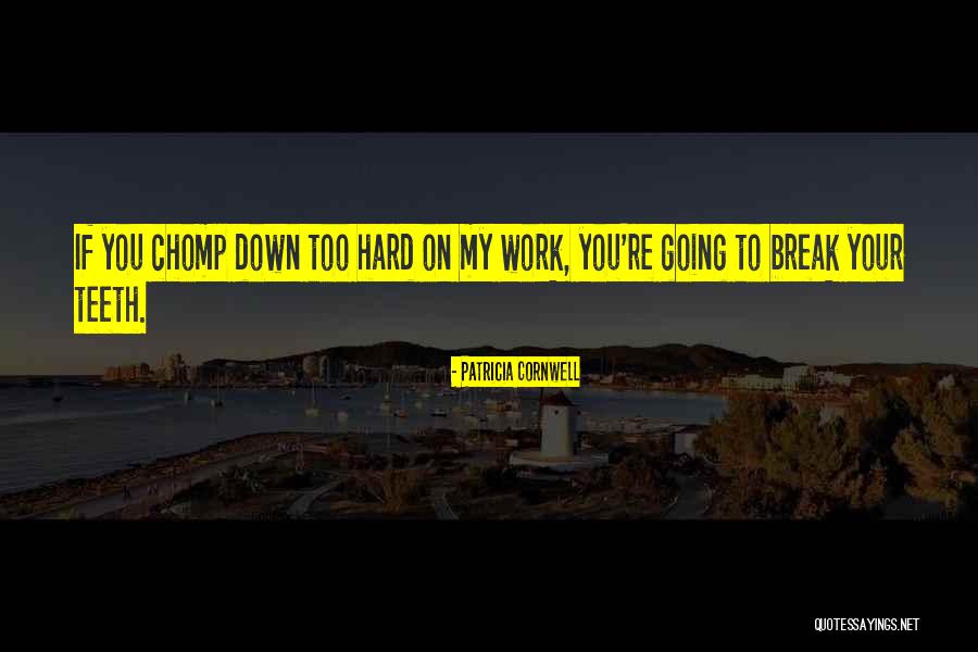 Colloquial Examples Quotes By Patricia Cornwell