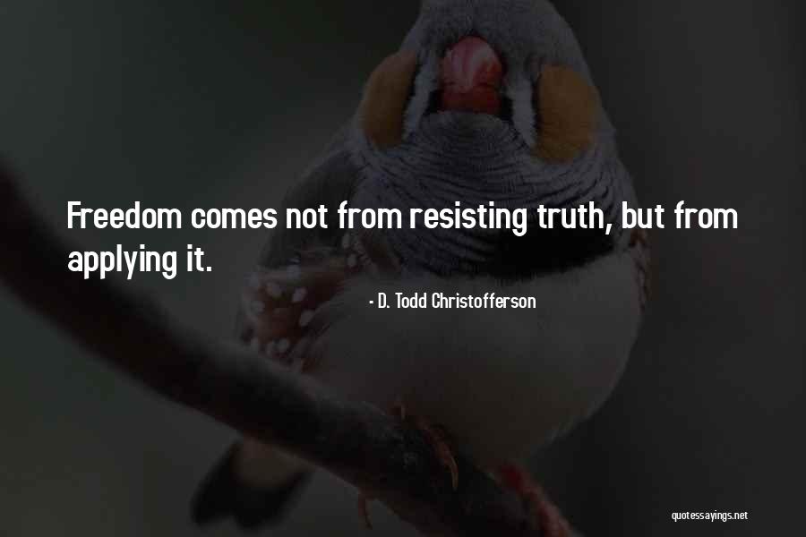 Colmenas De Miel Quotes By D. Todd Christofferson Colmenas De Miel Quotes By D. Todd Christofferson