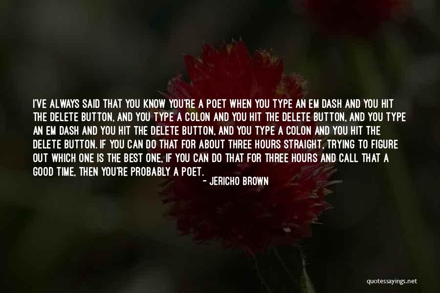 Colon For Quotes By Jericho Brown Colon For Quotes By Jericho Brown