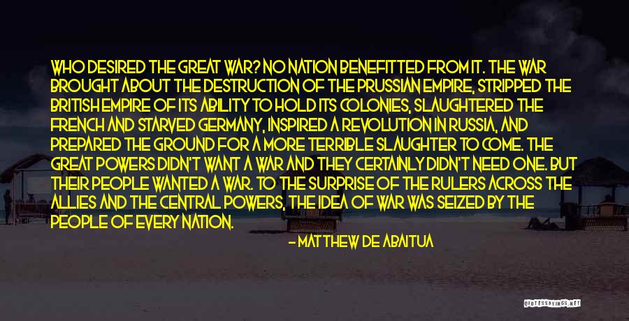 Colonies Quotes By Matthew De Abaitua