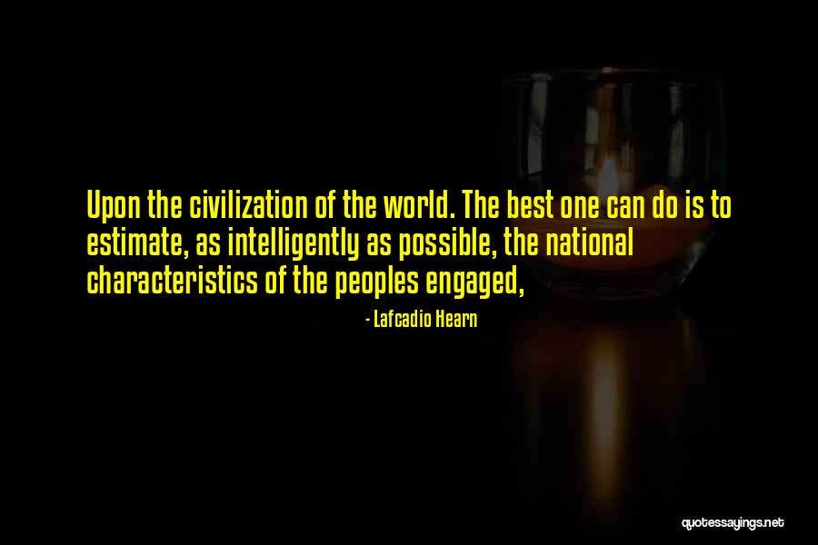 Colonisation Of Africa Quotes By Lafcadio Hearn