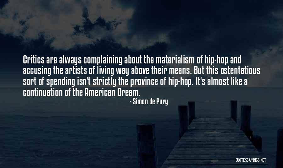 Colonizer Urban Quotes By Simon De Pury Colonizer Urban Quotes By Simon De Pury
