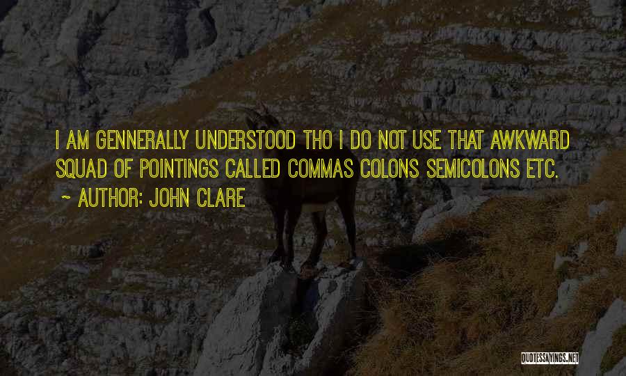 Colons Quotes By John Clare