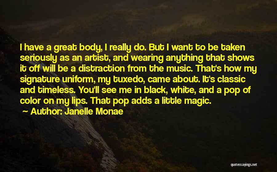 Color And Black And White Quotes By Janelle Monae