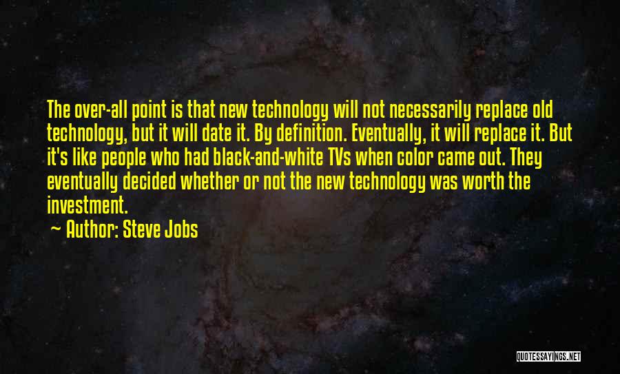 Color And Black And White Quotes By Steve Jobs