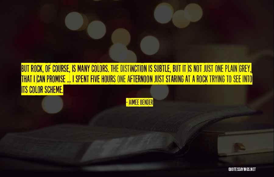 Color Grey Quotes By Aimee Bender Color Grey Quotes By Aimee Bender