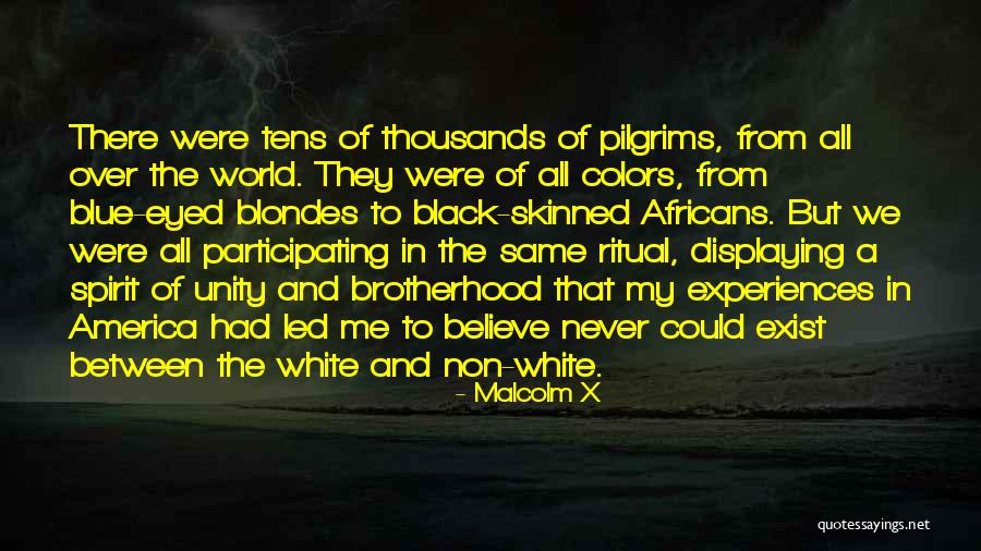 Color In A Black And White World Quotes By Malcolm X Color In A Black And White World Quotes By Malcolm X