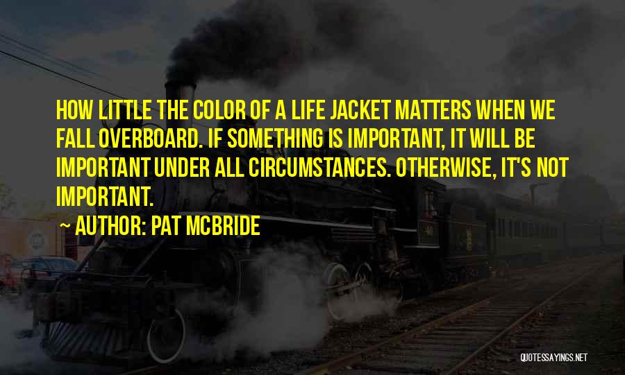 Color Is Life Quotes By Pat McBride