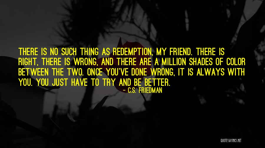 Color Just Right Quotes By C.S. Friedman Color Just Right Quotes By C.S. Friedman
