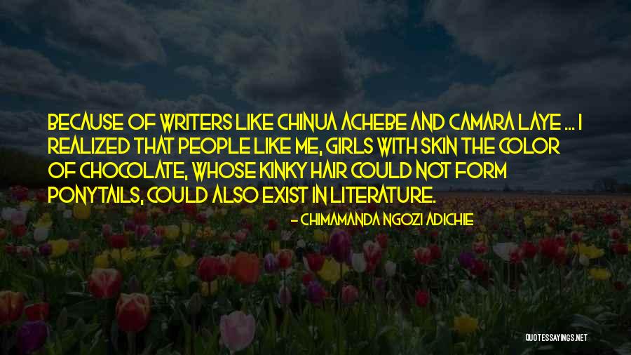 Color Of Skin Quotes By Chimamanda Ngozi Adichie