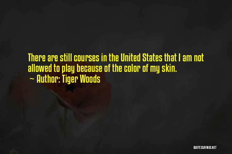 Color Of Skin Quotes By Tiger Woods