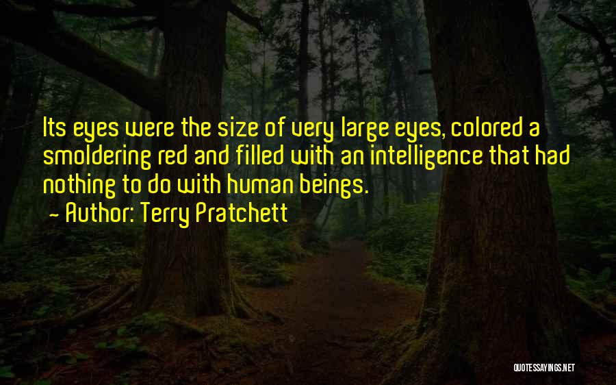 Colored Eyes Quotes By Terry Pratchett