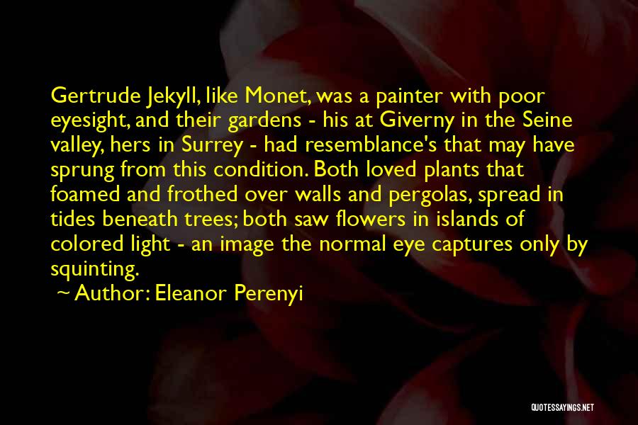 Colored Light Quotes By Eleanor Perenyi