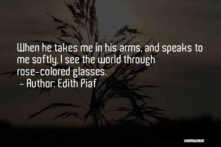 Colored Love Quotes By Edith Piaf