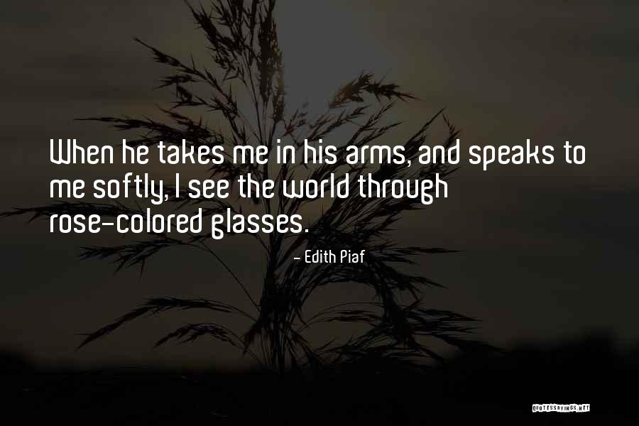 Colored Love Quotes By Edith Piaf