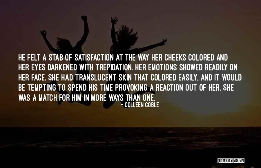 Colored Skin Quotes By Colleen Coble