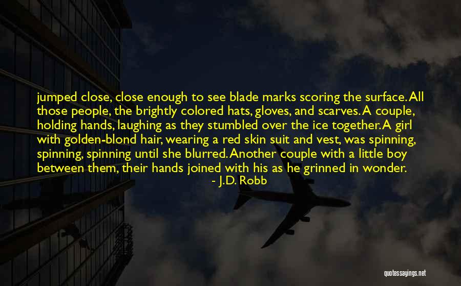 Colored Skin Quotes By J.D. Robb