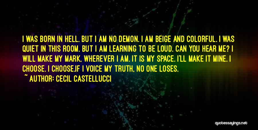 Colorful Quotes By Cecil Castellucci