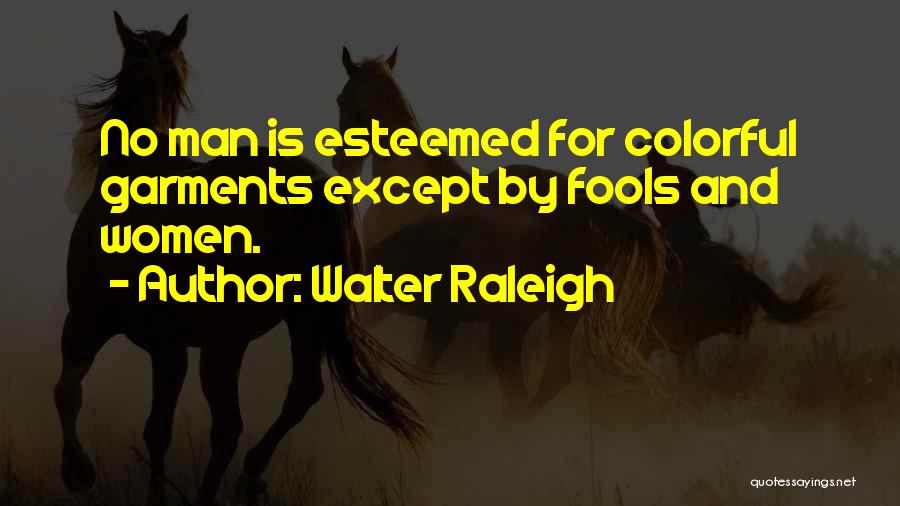 Colorful Quotes By Walter Raleigh