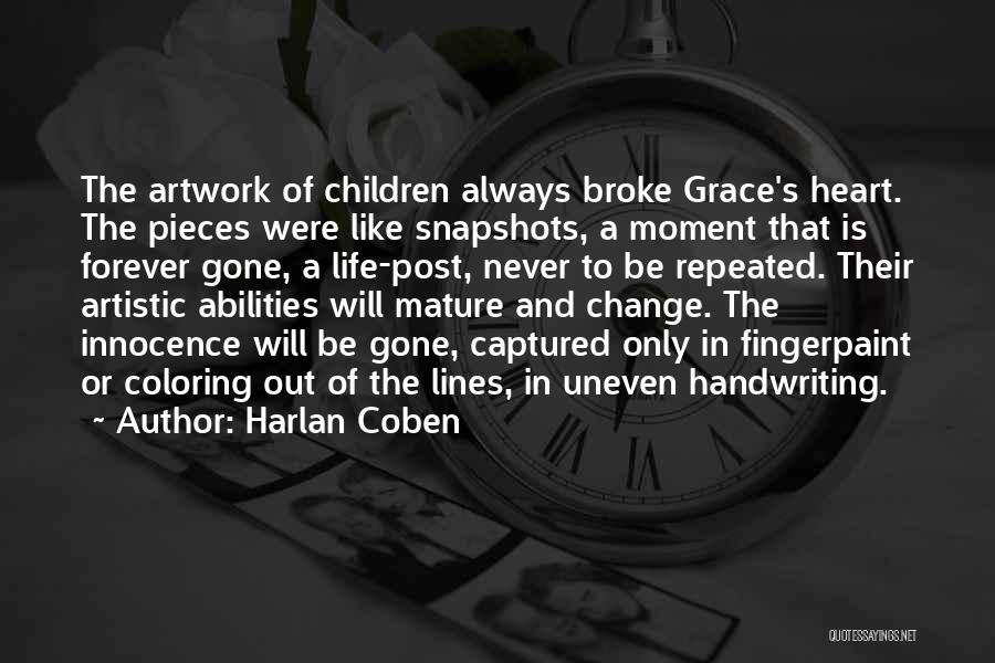 Coloring Life Quotes By Harlan Coben