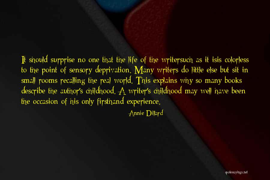 Colorless Quotes By Annie Dillard