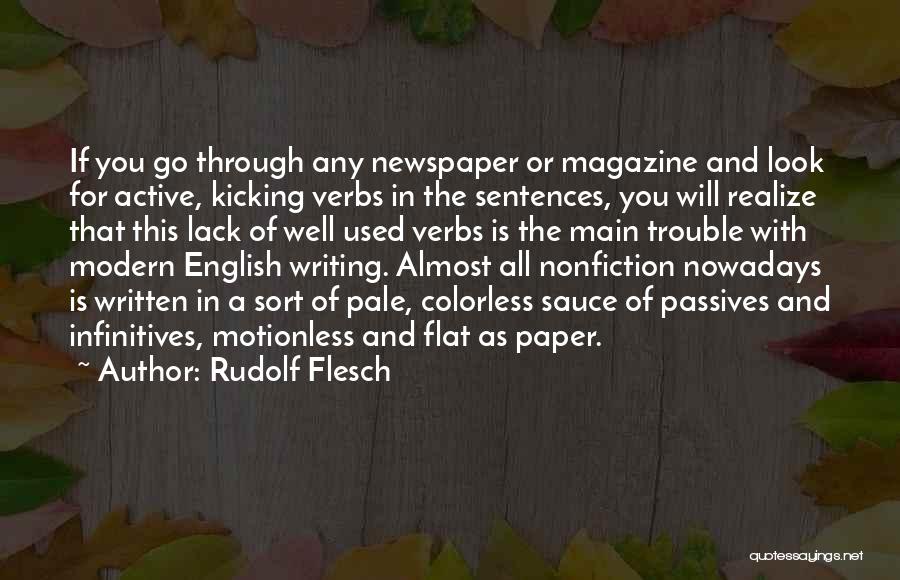 Colorless Quotes By Rudolf Flesch