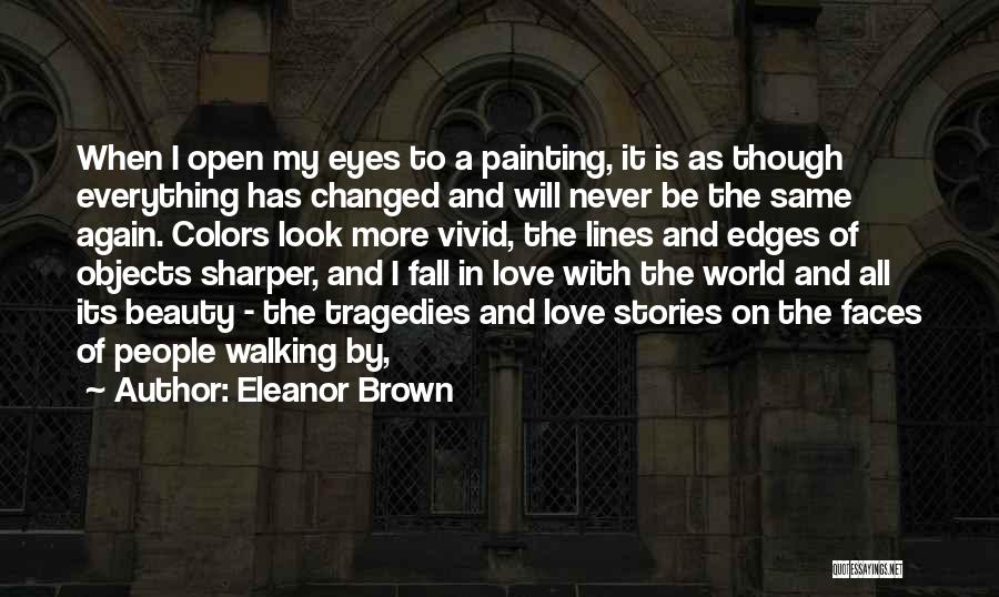 Colors And Love Quotes By Eleanor Brown