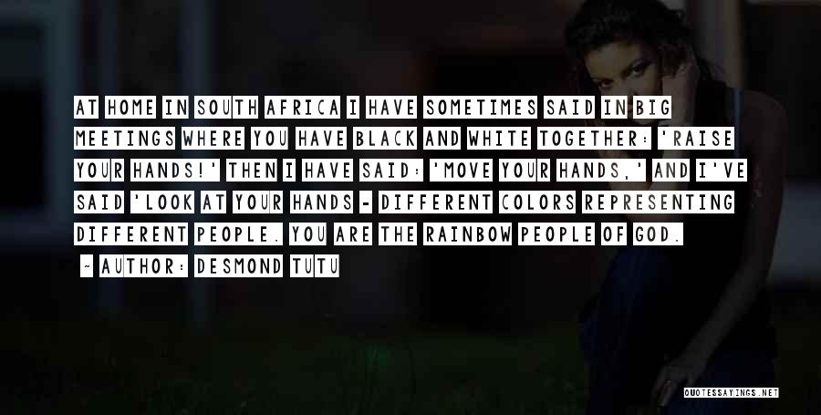 Colors Black And White Quotes By Desmond Tutu