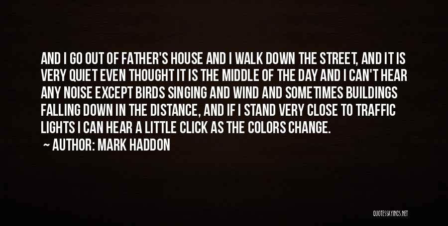 Colors Day Quotes By Mark Haddon